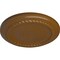 Ekena Millwork Small Alexandria Ceiling Medallion (Fits Canopies up to 4 5/8"), 7 7/8"OD x 3/4"P, Smokey Topaz CM07ALSTF - alternate 2